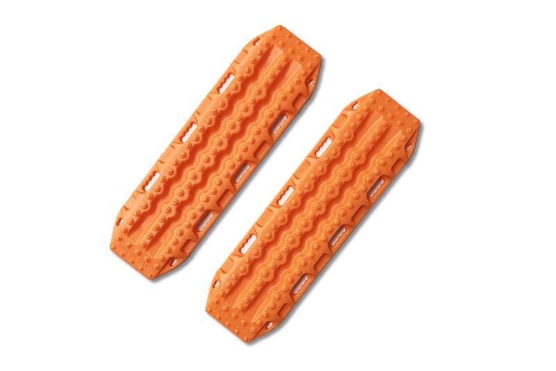 R/C Scale Accessories : Traction Board FOR 1:10 Crawlers -2Pc Set Orange