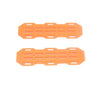 R/C Scale Accessories : Traction Board For 1:10 Crawlers (Version A) - 2Pc Set Ornage