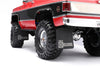 R/C Scale Accessories : Front & Rear Skid Plate For Traxxas TRX-4 Chevrolet K5 Blazer (82076-4) - 28Pc Set Black
