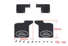 R/C Scale Accessories : Front & Rear Skid Plate For Traxxas TRX-4 Ford Bronco (82046-4) - 28Pc Set Black