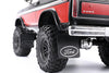 R/C Scale Accessories : Front & Rear Skid Plate For Traxxas TRX-4 Ford Bronco (82046-4) - 28Pc Set Black