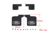 R/C Scale Accessories : Front & Rear Skid Plate For Traxxas TRX-4 Trail Defender Crawler - 28Pc Set Black