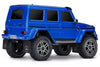 R/C Scale Accessories : Front & Rear Skid Plate For Traxxas TRX-4 Mercedes-Benz G500 (82096-4) - 28Pc Set Black