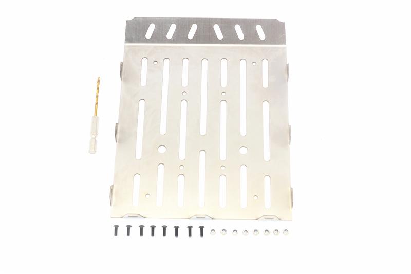 R/C Scale Accessories : Stainless Steel Truck Trunk Lid (Style A) For Traxxas TRX-6 Mercedes-Benz G63 (88096-4) - 19Pc Set