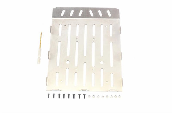 R/C Scale Accessories : Stainless Steel Truck Trunk Lid (Style A) For Traxxas TRX-6 Mercedes-Benz G63 (88096-4) - 19Pc Set