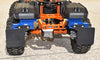 R/C Scale Accessories : Mud Flap For 1:10 Crawlers Traxxas TRX-4 - 36Pc Set Orange