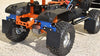 R/C Scale Accessories : Mud Flap For 1:10 Crawlers Traxxas TRX-4 - 36Pc Set Orange