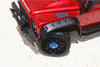 Traxxas TRX-4 Trail Defender Crawler Aluminum Hex Adapters For Front Or Rear Wheels (17mm Hex, 19mm Long) - 1Pr Set Red