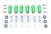 Traxxas TRX-6 Mercedes-Benz G63 (88096-4) Aluminum Hex Adapters 23mm Thick - 30Pc Set Green