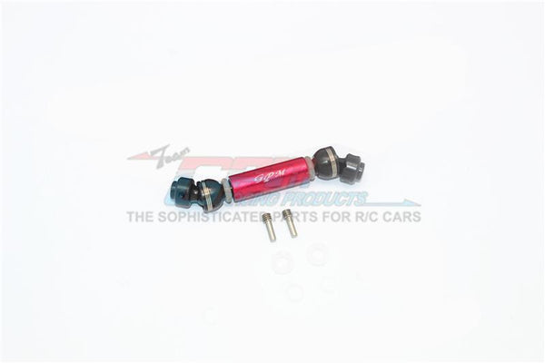 Traxxas TRX-6 Mercedes-Benz G63 (88096-4) Steel+Aluminium Rear CVD Drive Shaft - 1Pc Set Red