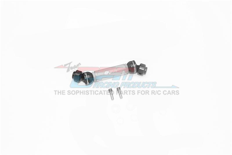 Traxxas TRX-6 Mercedes-Benz G63 (88096-4) Steel+Aluminium Rear CVD Drive Shaft - 1Pc Set Silver