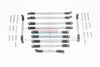 Traxxas TRX-6 Mercedes-Benz G63 (88096-4) Aluminum Adjustable Upper & Lower Suspension Links - 11Pc Set Silver