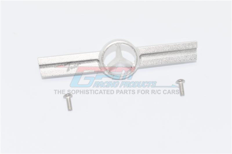 Aluminum Grille For Traxxas TRX-6 Mercedes-Benz G63 (88096-4) - 1Pc Set Silver