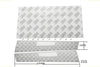 R/C Scale Accessories : Stainless Steel Slip Proof Tread & Fender Vent For TRX-6 Mercedes-Benz G63 (88096-4) / TRX-4 Mercedes-Benz G500 (82096-4) - 13Pc Set Black