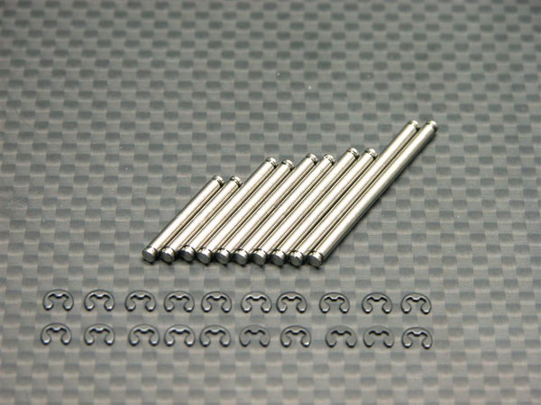 Team Losi Mini-T Titanium Completed Hinge Pins - 5 Prs