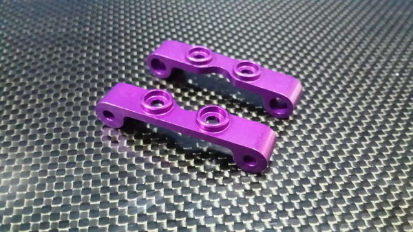 Tamiya TT-01 & TT-01D Aluminum Front/Rear Upper Arm Mount - 1Pr Purple