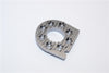Tamiya TT-01 & TT-01D Aluminum Motor Mount Plate With Heat Sink - 1Pc Gray Silver