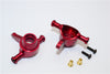 Tamiya TT-01 & TT-01D Aluminum Front Knuckle Arm Set - 1Pr Red