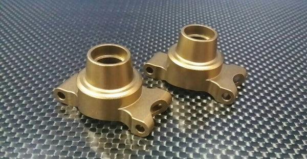 Tamiya TT-01 & TT-01D Aluminum Rear Knuckle Arm Set - 1Pr Golden Black