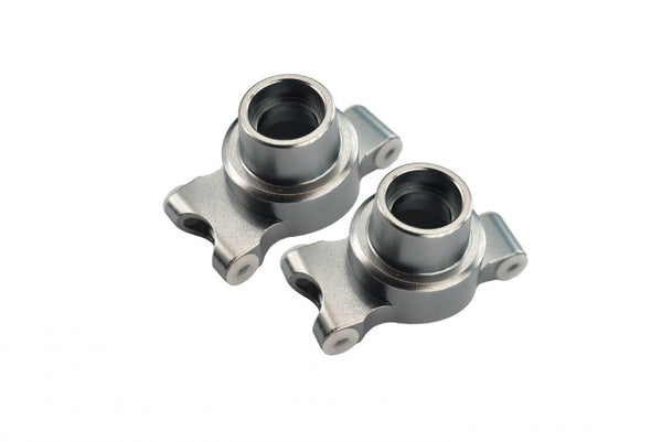 Tamiya TT-01 & TT-01D Aluminum Rear Knuckle Arm Set - 1Pr Gray Silver