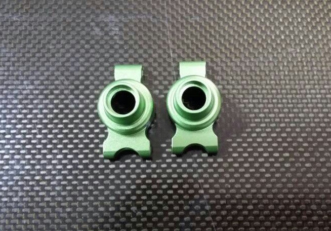 Tamiya TT-01 & TT-01D Aluminum Rear Knuckle Arm Set - 1Pr Green