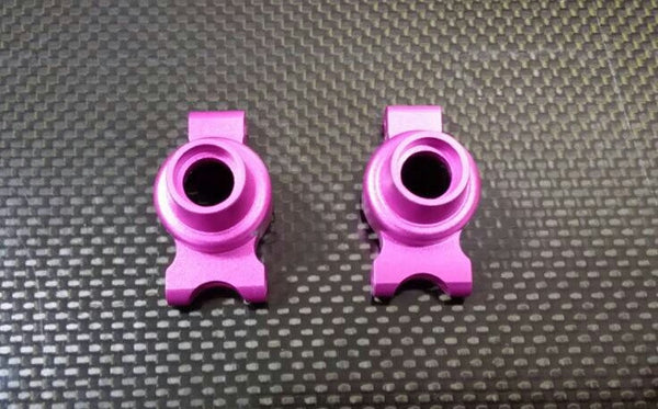 Tamiya TT-01 & TT-01D Aluminum Rear Knuckle Arm Set - 1Pr Pink