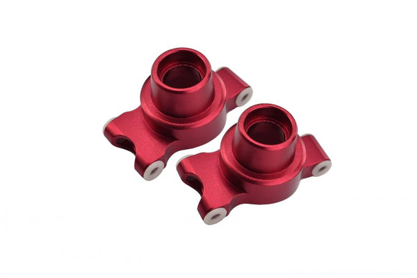 Tamiya TT-01 & TT-01D Aluminum Rear Knuckle Arm Set - 1Pr Red