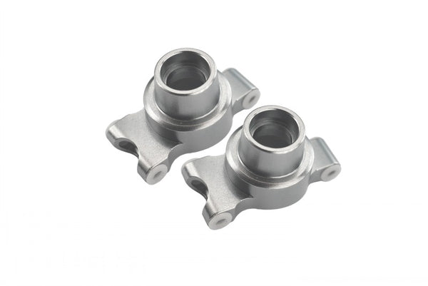 Tamiya TT-01 & TT-01D Aluminum Rear Knuckle Arm Set - 1Pr Silver
