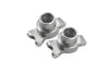 Tamiya TT-01 & TT-01D Aluminum Rear Knuckle Arm Set - 1Pr Silver
