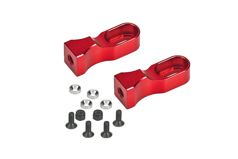 Aluminium 7075 Servo Mount For Tamiya 1/10 RC Car TT01 Upgrade Parts - Red