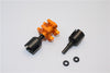 Tamiya TT-01 & TT-01D Aluminum Front One-Way - 1Pc Orange