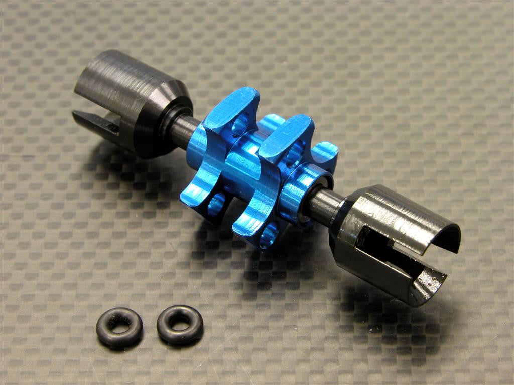 Tamiya TT-01 & TT-01D Aluminum Front One-Way - 1Pc Blue