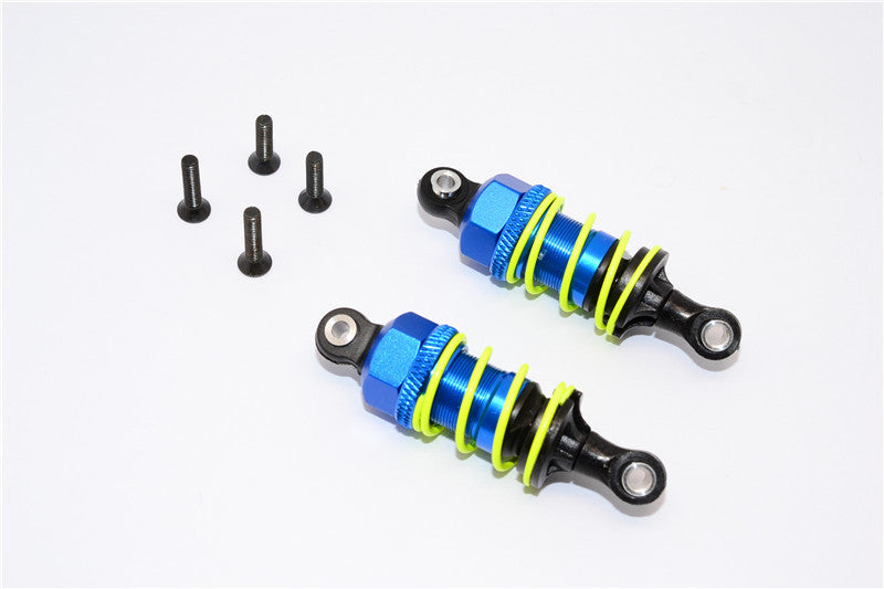 Tamiya TT-01 & TT-01D Aluminum Damper 50mm - 1Pr Blue