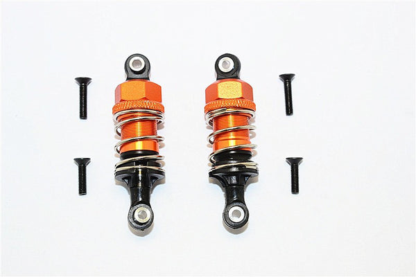 Tamiya TT-01 / TT-01D Aluminum Damper 50mm - 1Pr Orange