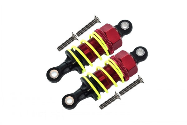 Tamiya TT-01 & TT-01D Aluminum Damper 50mm - 1Pr Red