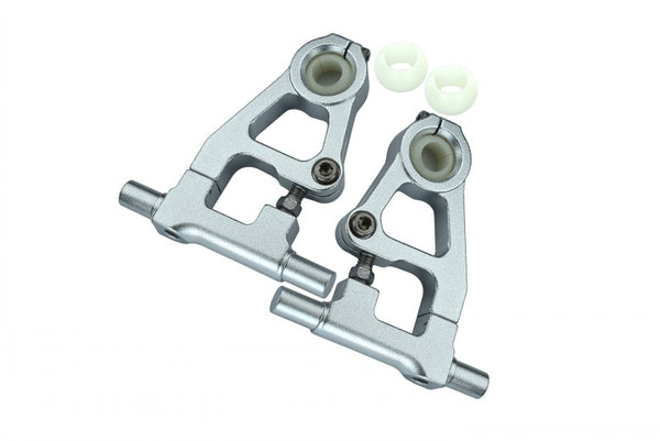 Tamiya TT-01D, TT-01 XB Pro Aluminum Front Upper Arm - 1Pr (Drift) Silver
