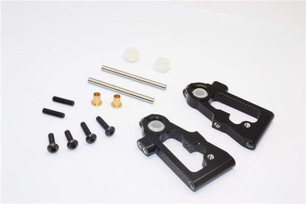 Tamiya TT-01D, TT-01 XB Pro Aluminum Front Lower Arm - 1Pr (Drift) Black