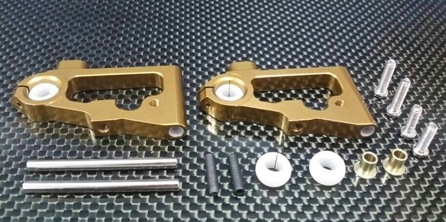 Tamiya TT-01D, TT-01 XB Pro Aluminum Front Lower Arm - 1Pr (Drift) Golden Black