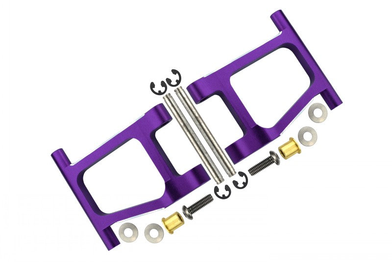 Tamiya TT-01 Aluminum Rear Lower Arm - 1Pr Set Purple