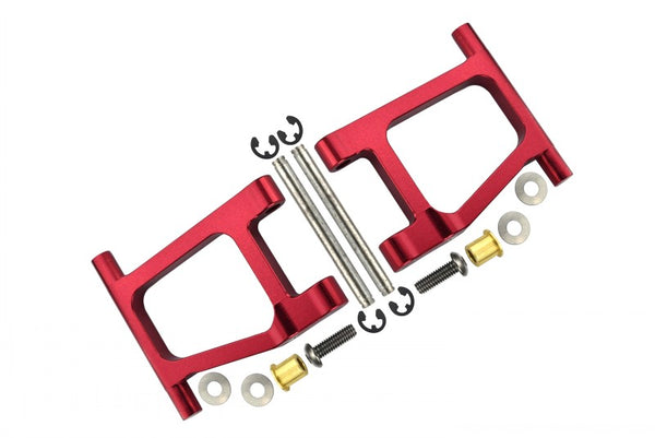 Tamiya TT-01 Aluminum Rear Lower Arm - 1Pr Set Red