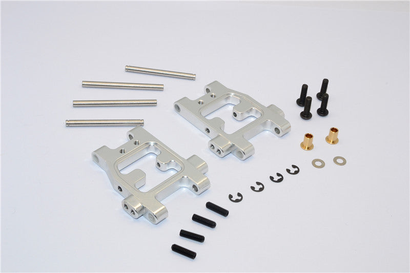 Tamiya TT-01D, TT-01 XB Pro Aluminum Rear Lower Arm - 1Pr (Drift) Silver
