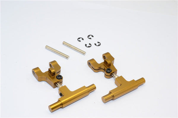 Tamiya TT-01D, TT-01 XB Pro Aluminum Rear Upper Arm - 1Pr (Drift) Golden Black