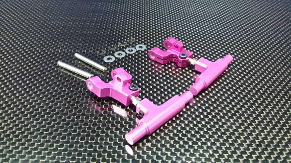 Tamiya TT-01D, TT-01 XB Pro Aluminum Rear Upper Arm - 1Pr (Drift) Pink