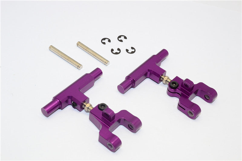 Tamiya TT-01D, TT-01 XB Pro Aluminum Rear Upper Arm - 1Pr (Drift) Purple
