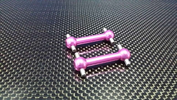 Tamiya TT-01 / TT-01D / TT-02 Aluminum Front/Rear Dog Bone (31mm) - 1Pr Pink