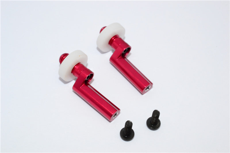 Tamiya TT-02 Aluminum Battery Post - 1Pr Red