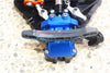 Tamiya TT-02 / TT-02T Aluminum Front Or Rear Gearbox Cover + Upper Arm Stabilizer - 1 Set Red