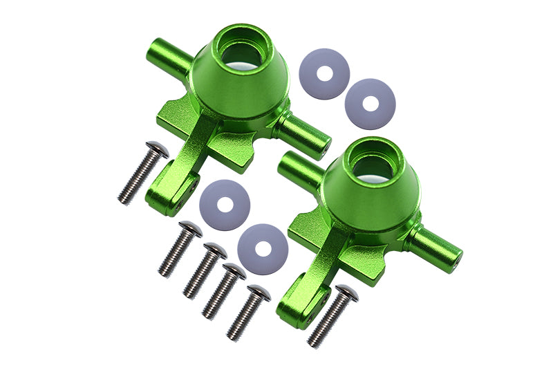Tamiya TT-02 Aluminum Front Knuckle Arm - 1Pr Green