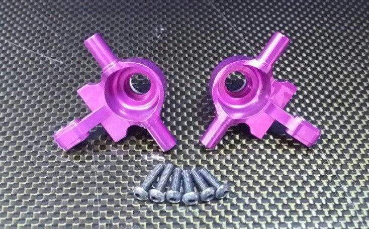 Tamiya TT-02 Aluminum Front Knuckle Arm - 1Pr Purple