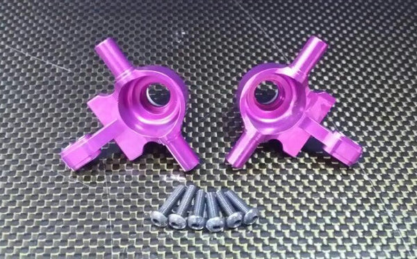 Tamiya TT-02 Aluminum Front Knuckle Arm - 1Pr Purple